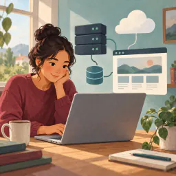 Our first website