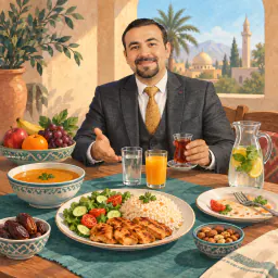 الطعام والشراب